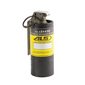 Multi-blast law enforcement stun grenade.